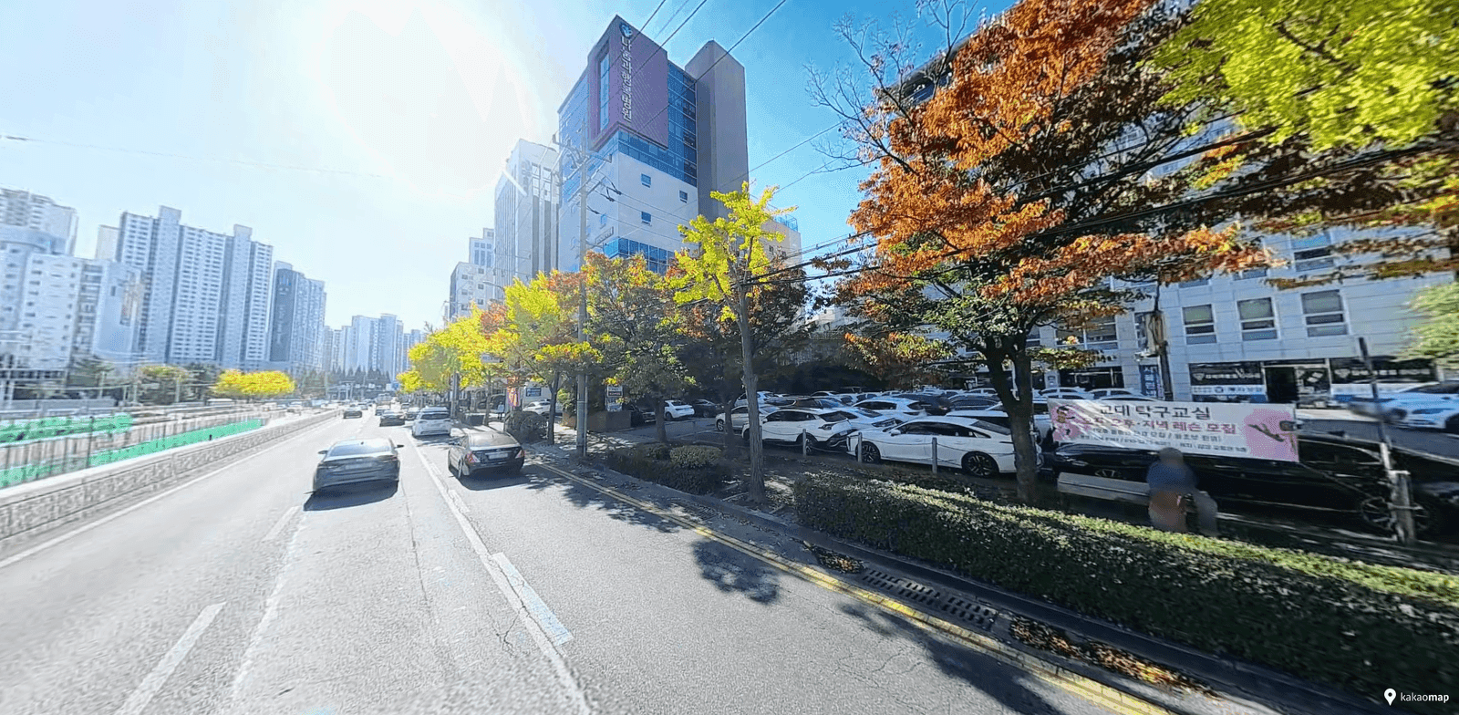 병원 진입로 ①