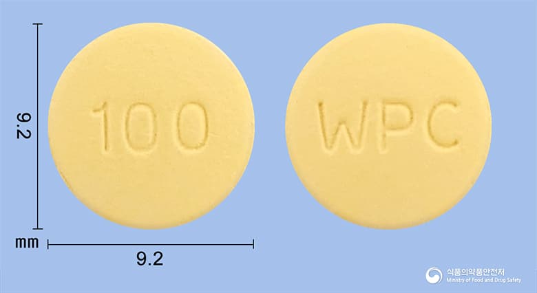 토피라트정 100mg