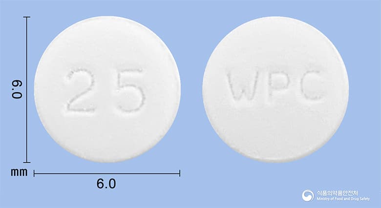 토피라트정 25mg