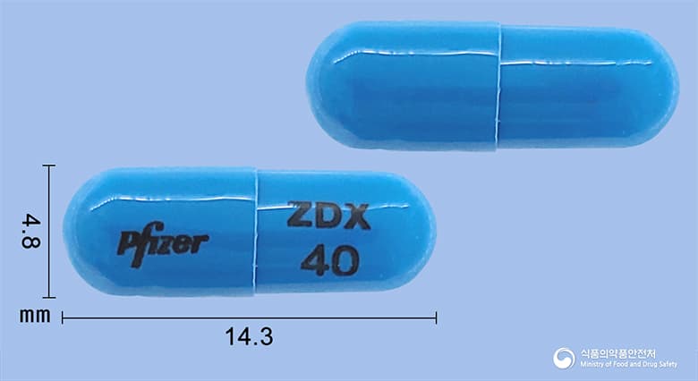 젤독스캡슐 40mg