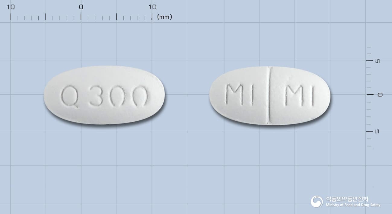 큐로켈정 300mg
