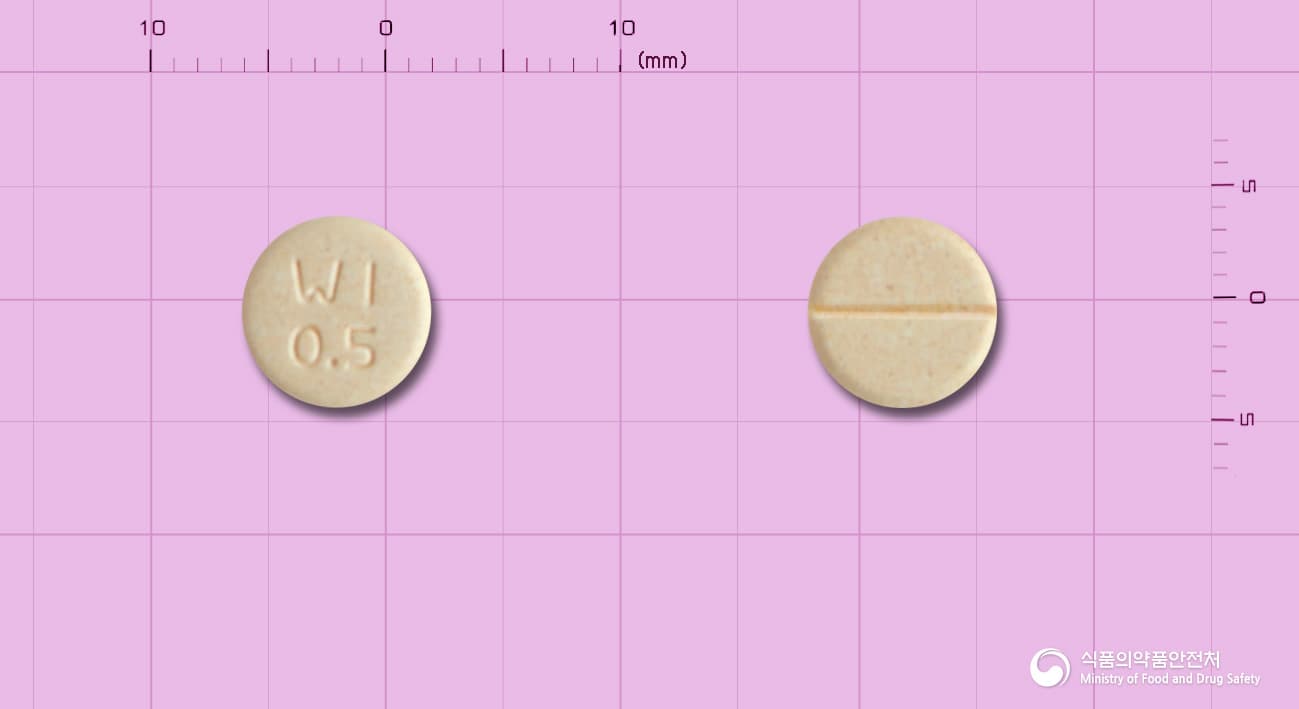 환인클로나제팜정 0.5mg