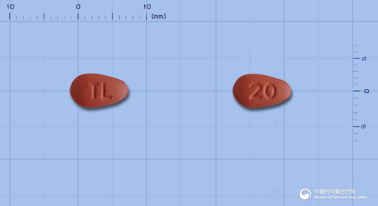 브린텔릭스정 20mg