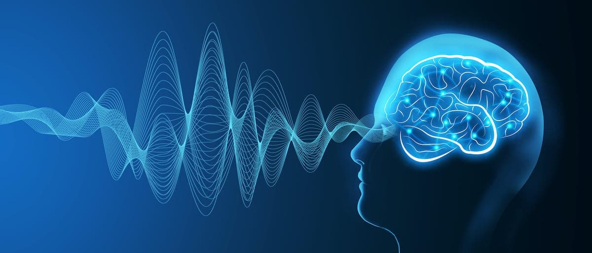 정량뇌파검사(QEEG) 시행 모습