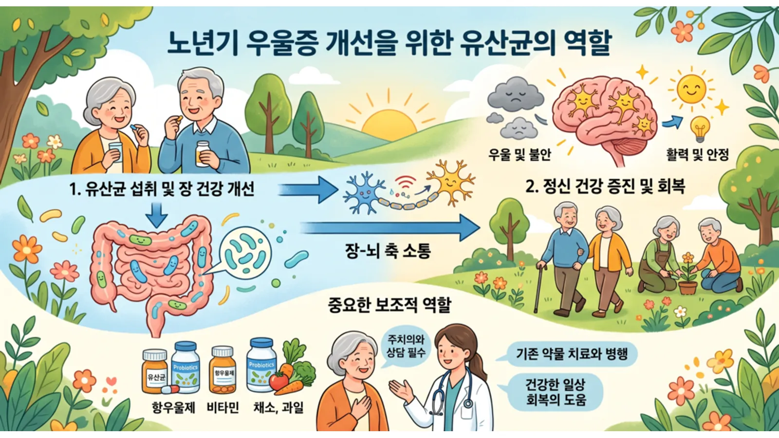 유산균과 우울증